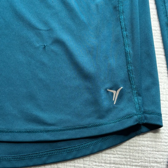 Old Navy Teal Long Sleeve Top - Picture 4 of 4